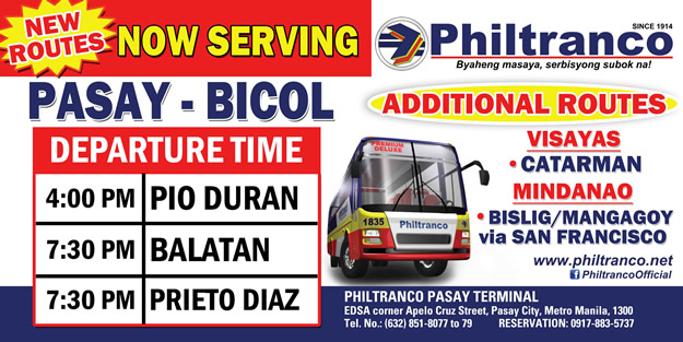 philtranco-opens-pio-duran-balatan-and-prieto-diaz-routes